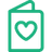 Greeting card icon