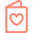 Greeting card icon