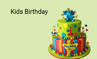Kids Birthday group greeting cards