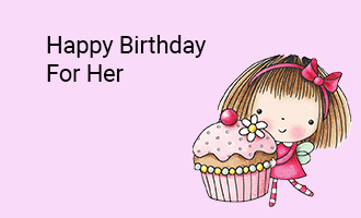 Birthday For Her group greeting cards