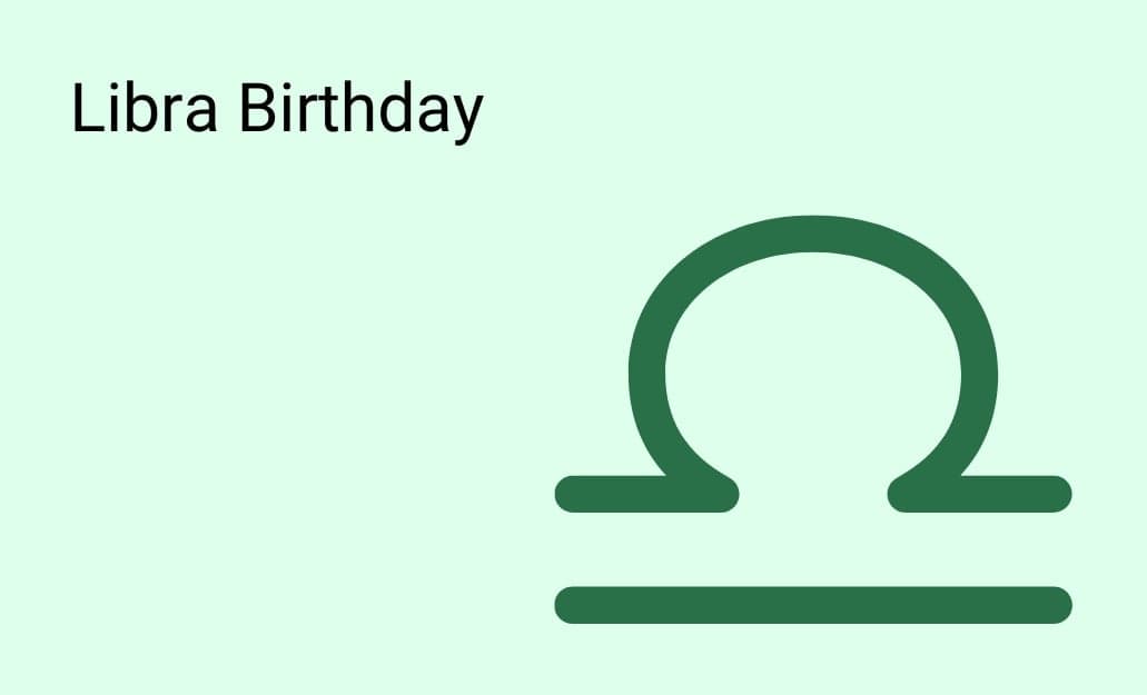 Libra Birthday group greeting cards