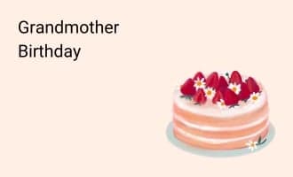 Grandmother Birthday group greeting cards