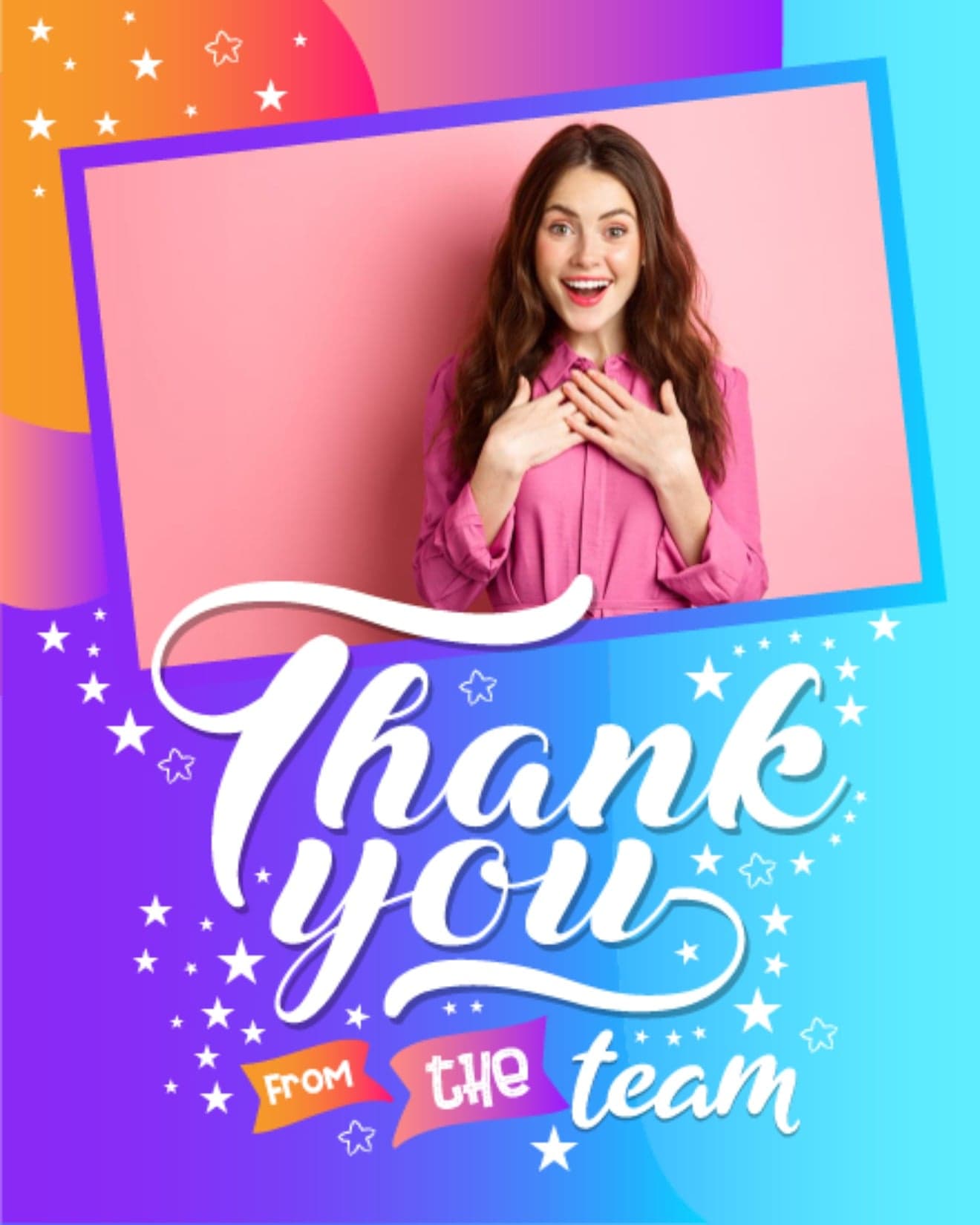 from the entire team
