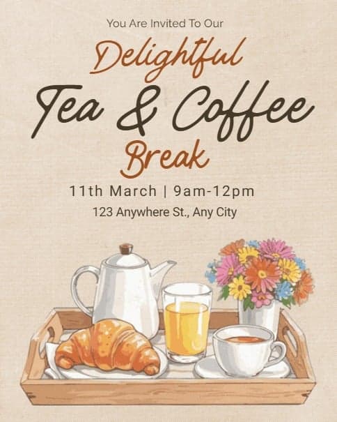 Delightful Tea & Coffee Break