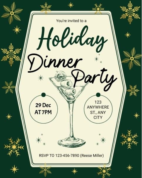 Elegant Holiday Dinner