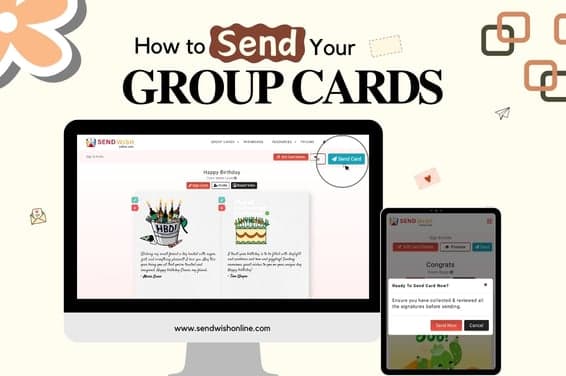 How to Send Your Group Cards?