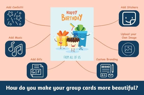 How do you make your group cards more beautiful?