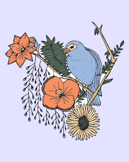 Floral Bird Floral Bird