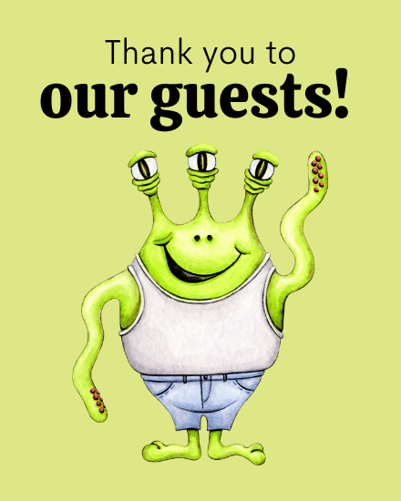 our guests our guests