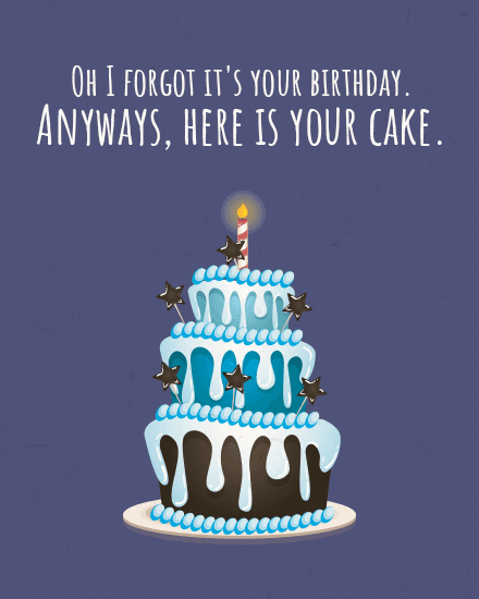 your cake your cake
