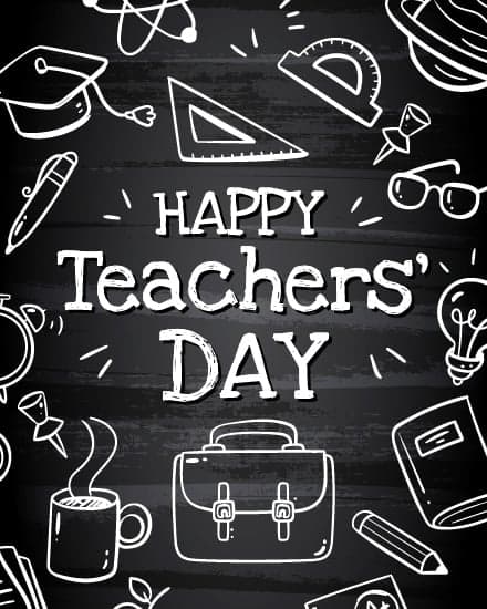 chalkboard with doodle theme chalkboard with doodle theme