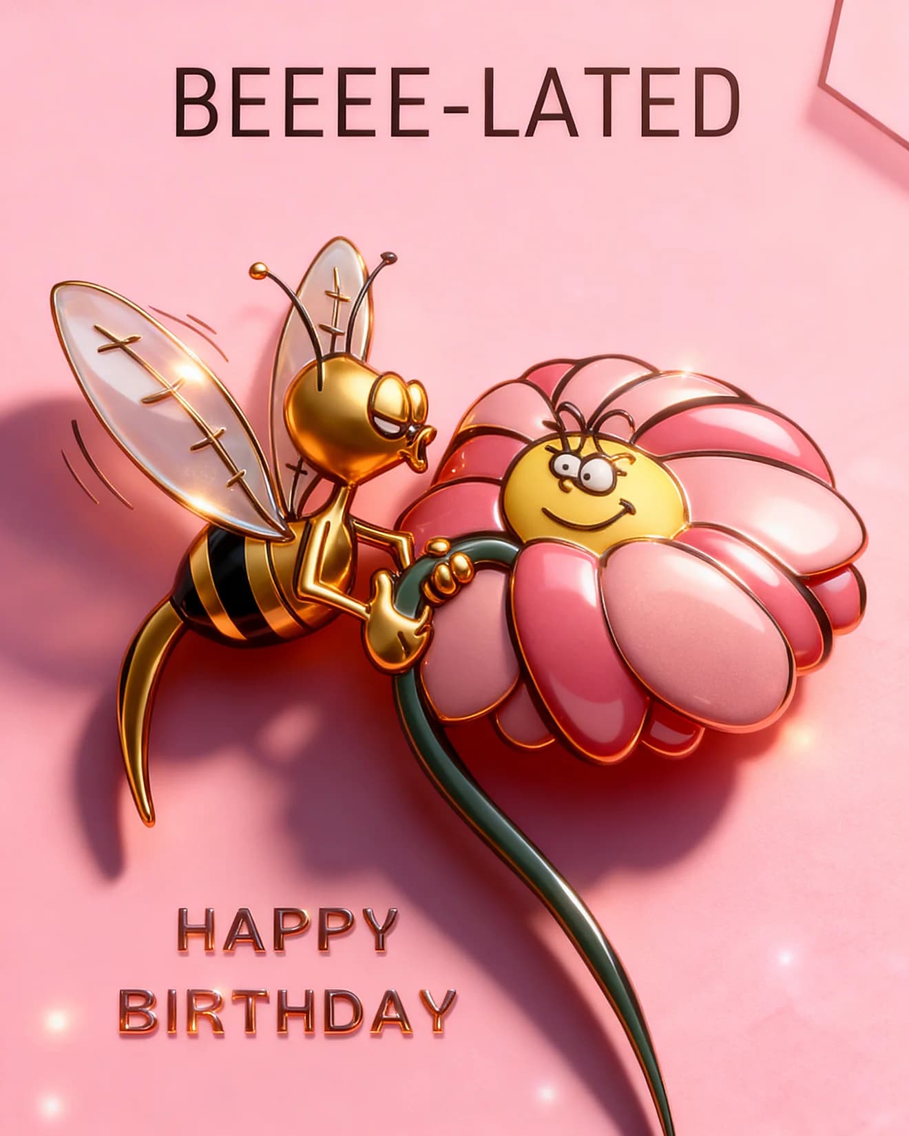 Sweet Bee-lated Wishes Sweet Bee-lated Wishes
