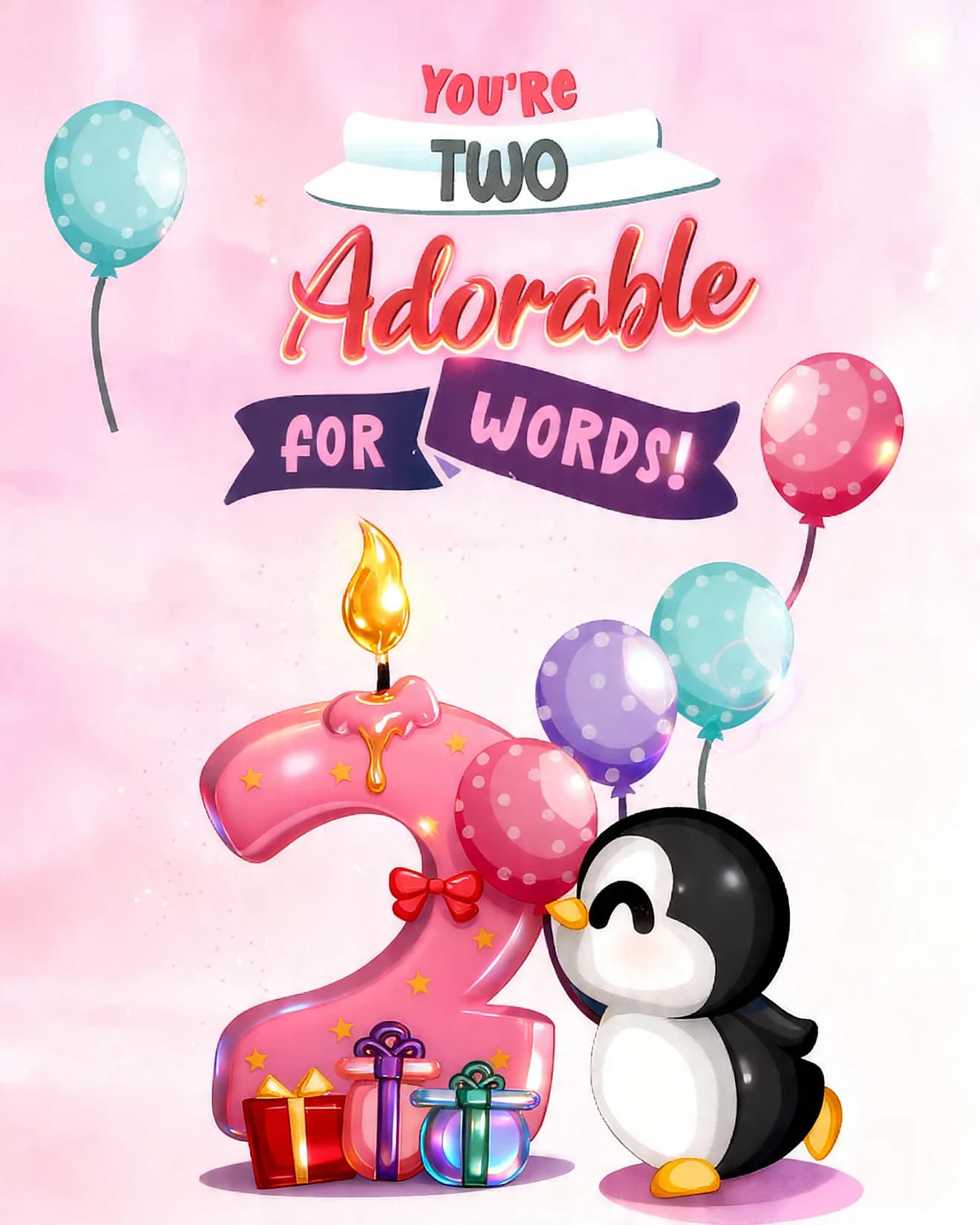 Two Adorable Penguin Two Adorable Penguin