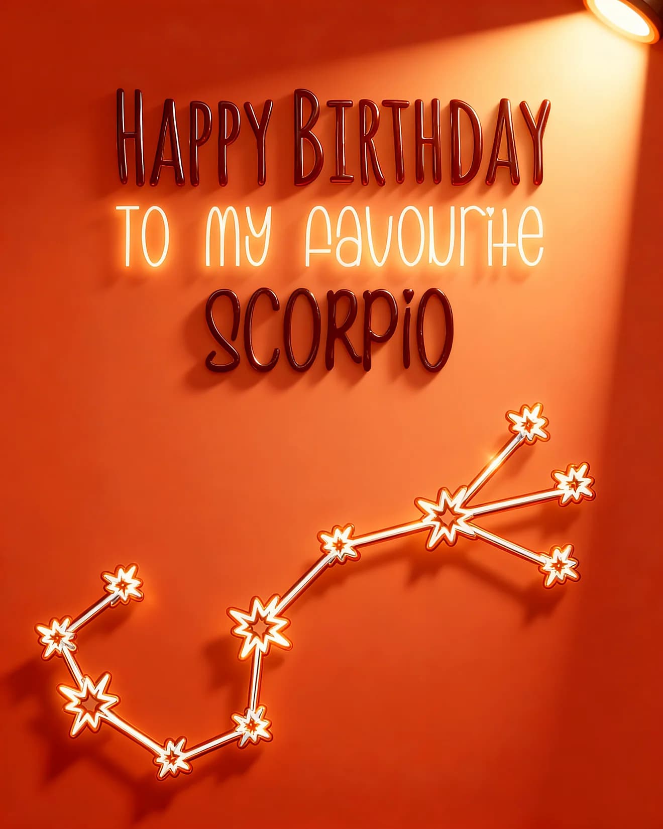 Neon Scorpio Night Neon Scorpio Night