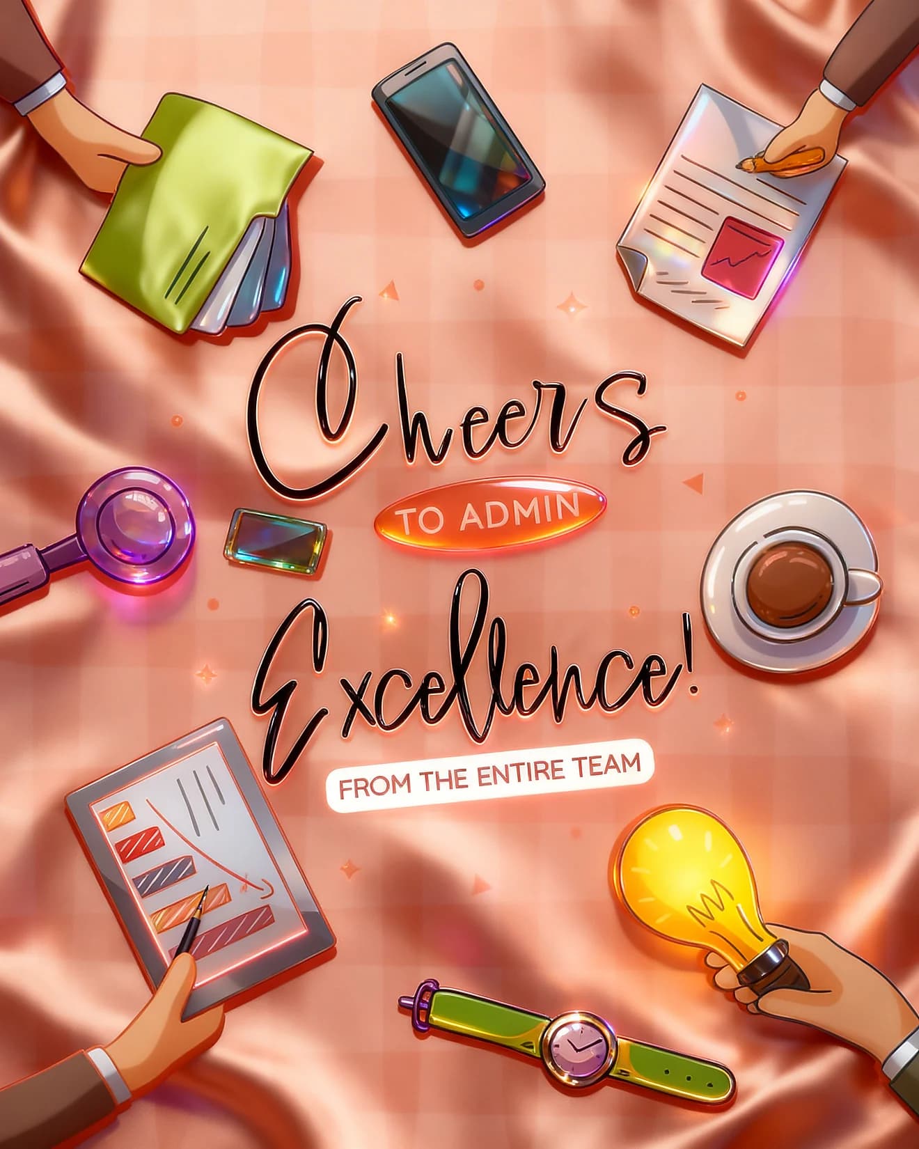 Admin Excellence Cheers Admin Excellence Cheers