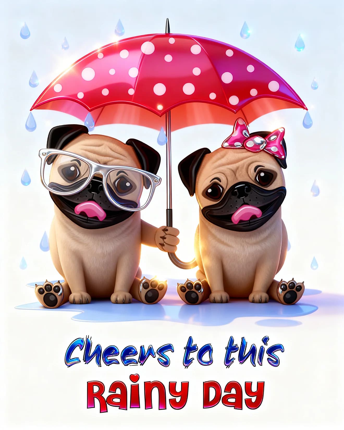 Paws Under Umbrella Paws Under Umbrella