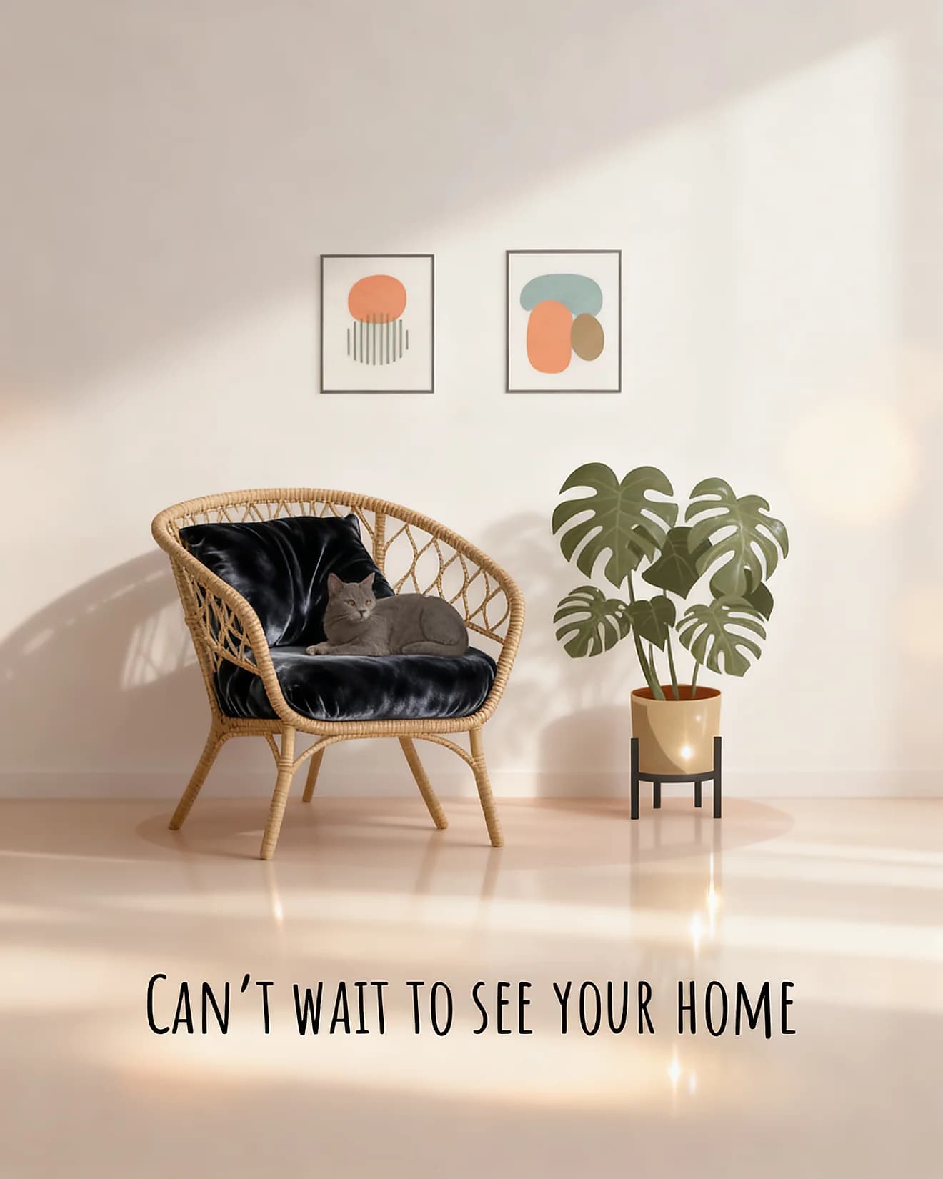 Boho Living Room Cat Boho Living Room Cat