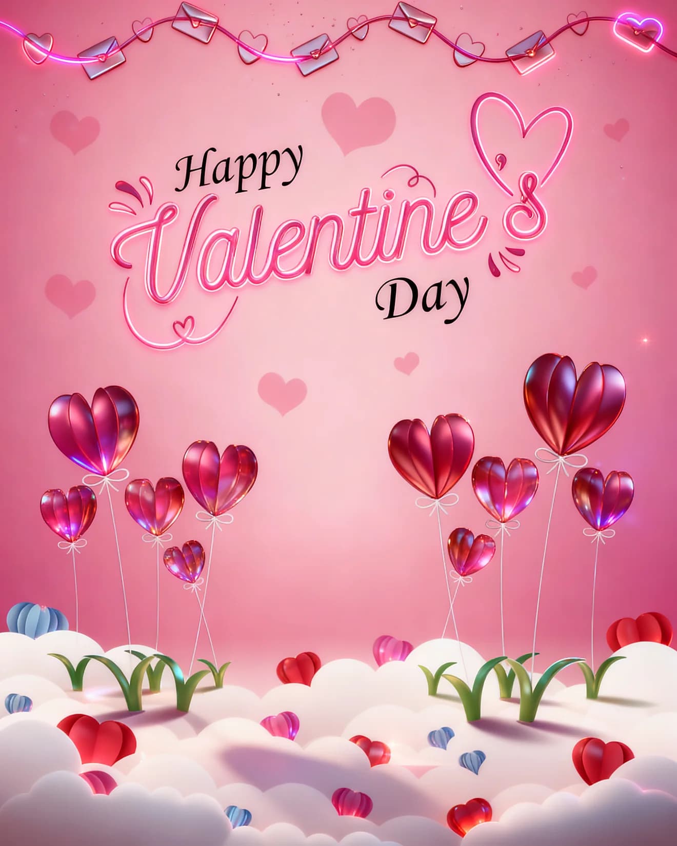 Crystal Heart Balloon Garden Crystal Heart Balloon Garden