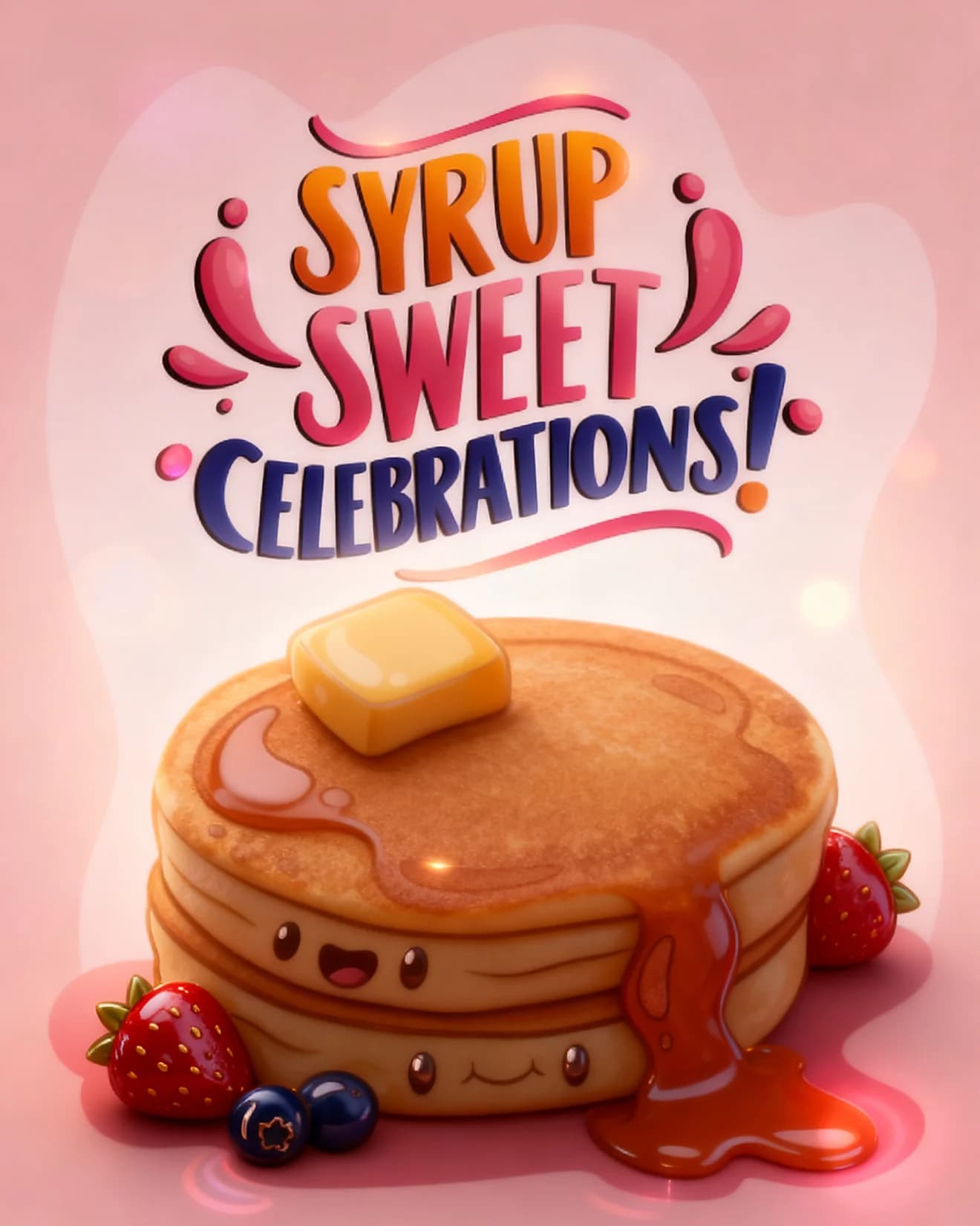 Syrup Sweet Stack Smiles Syrup Sweet Stack Smiles