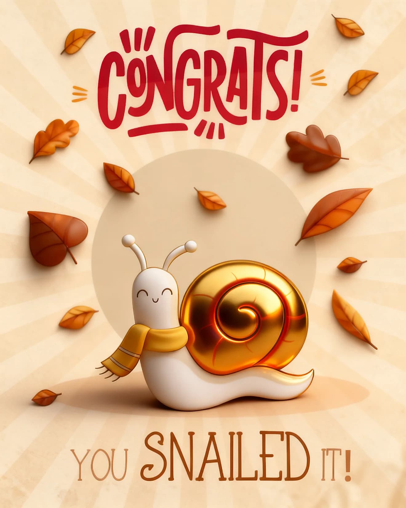 You Snailed It You Snailed It