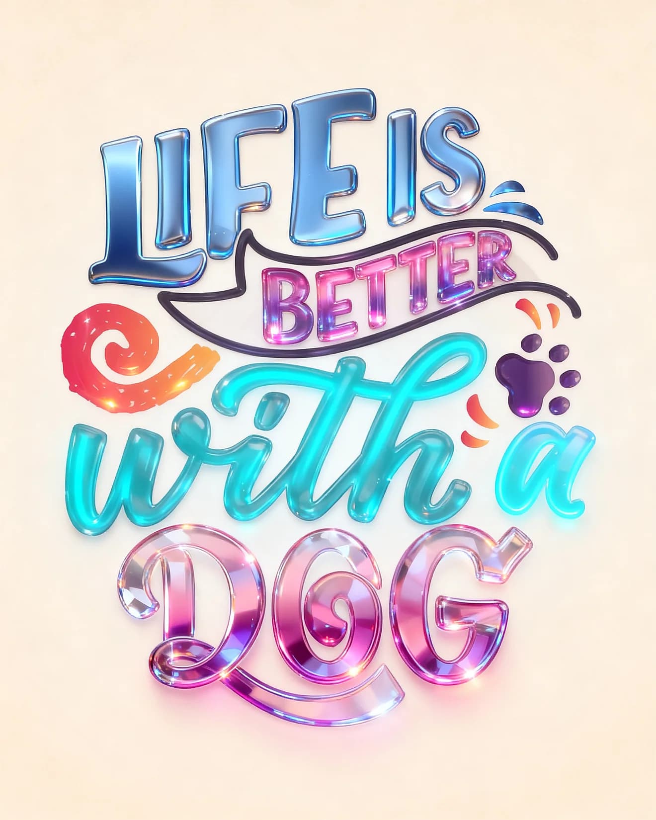 Life Is Better With Dog Life Is Better With Dog