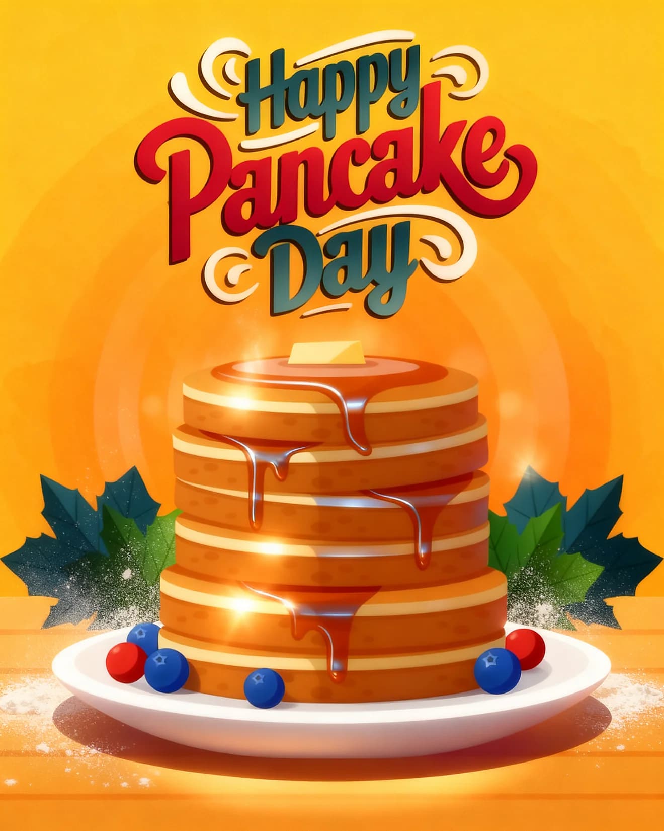 Syrup Dripping Stack Celebration Syrup Dripping Stack Celebration