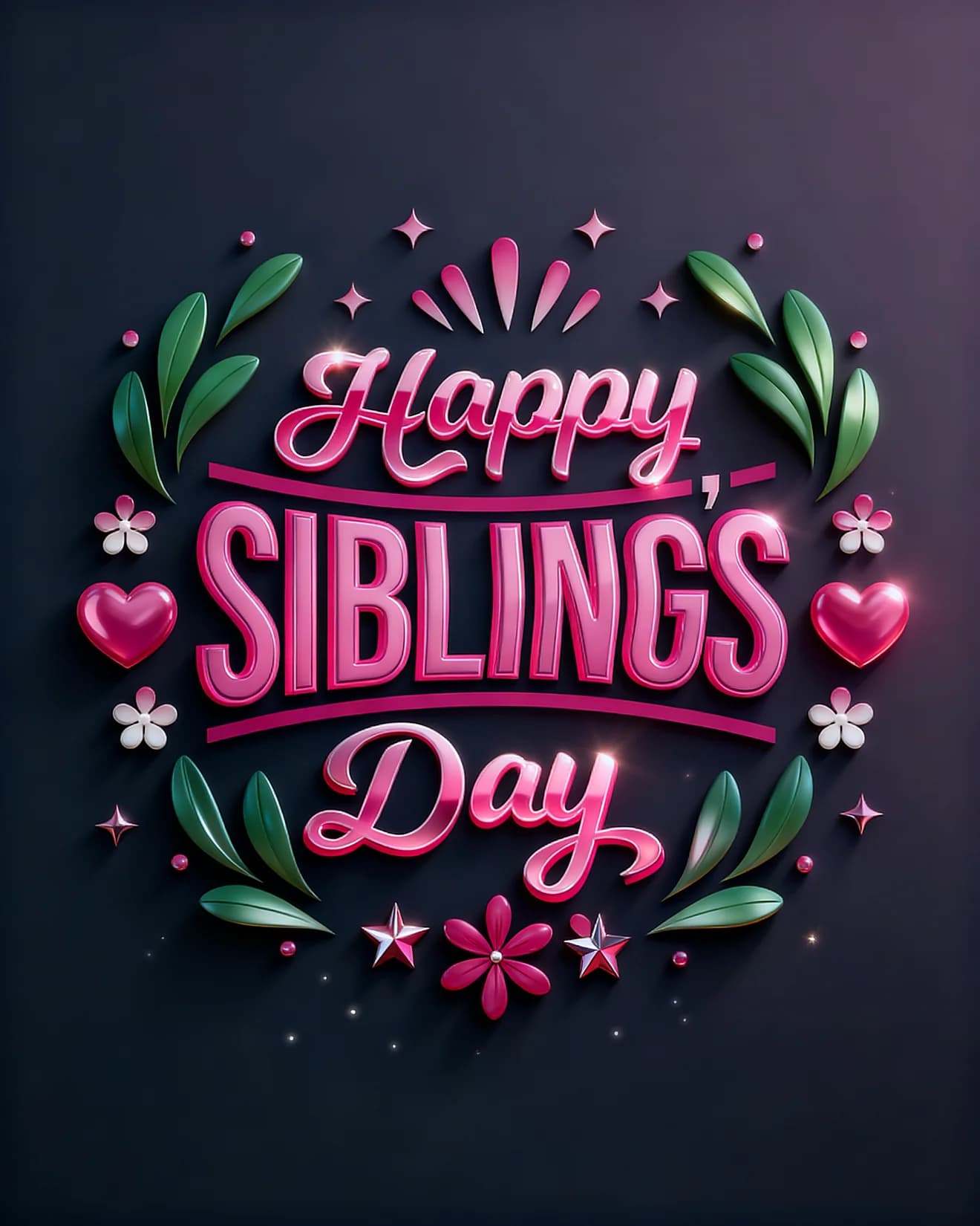 Happy Siblings Floral Glow Happy Siblings Floral Glow