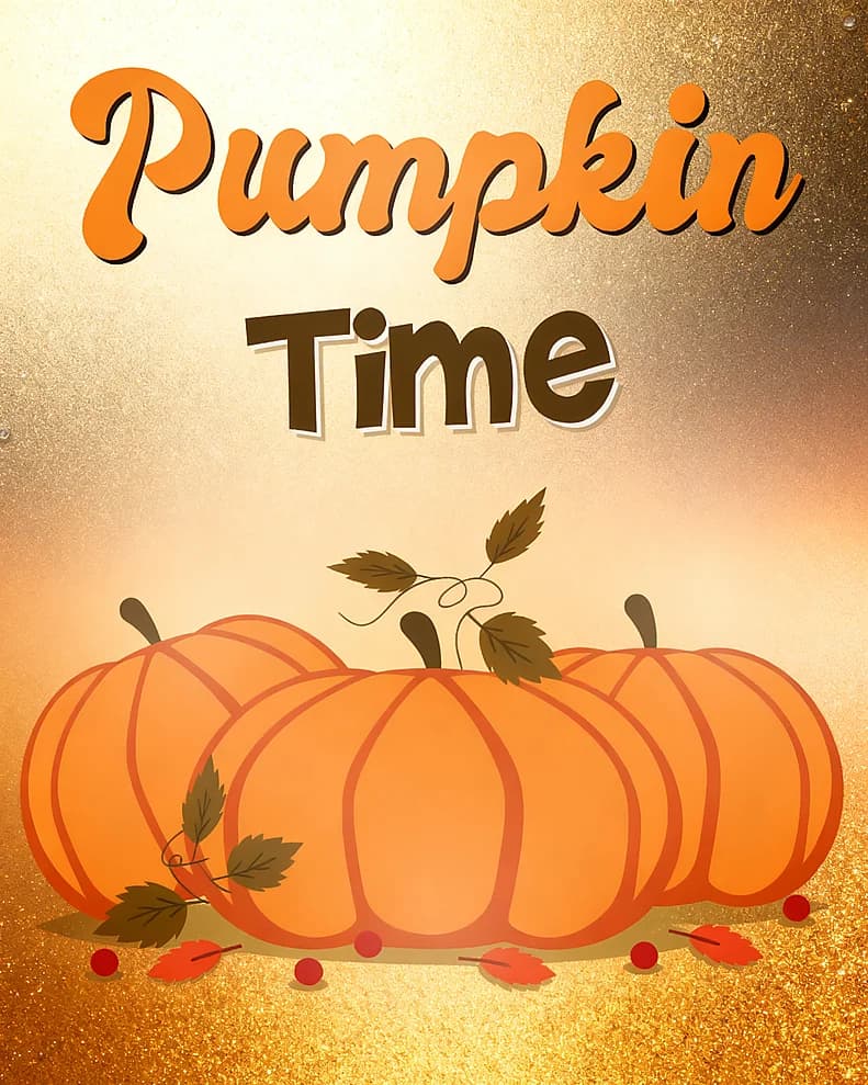 Pumpkin Time Gold Pumpkin Time Gold