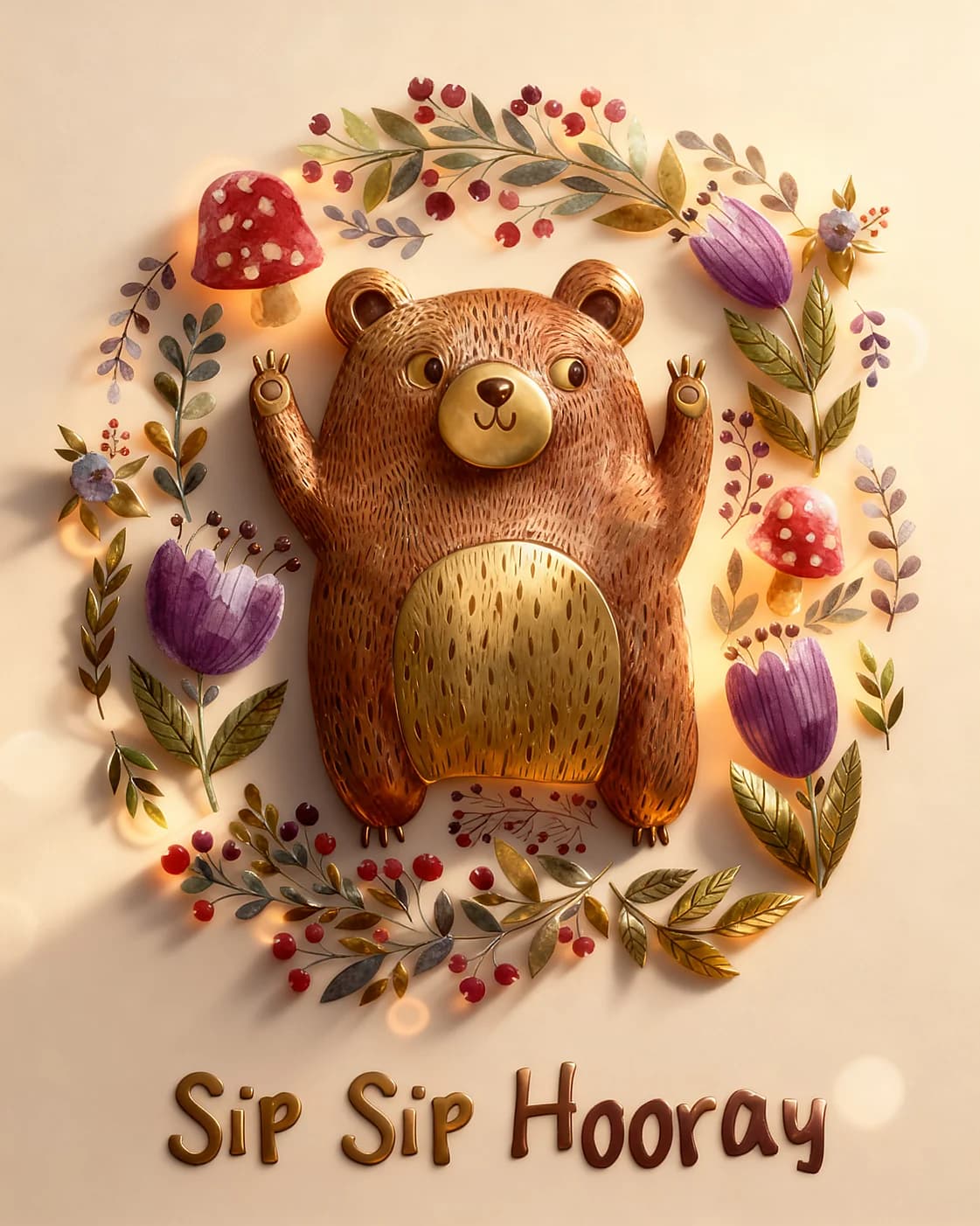 Sip Sip Hooray Bear Sip Sip Hooray Bear