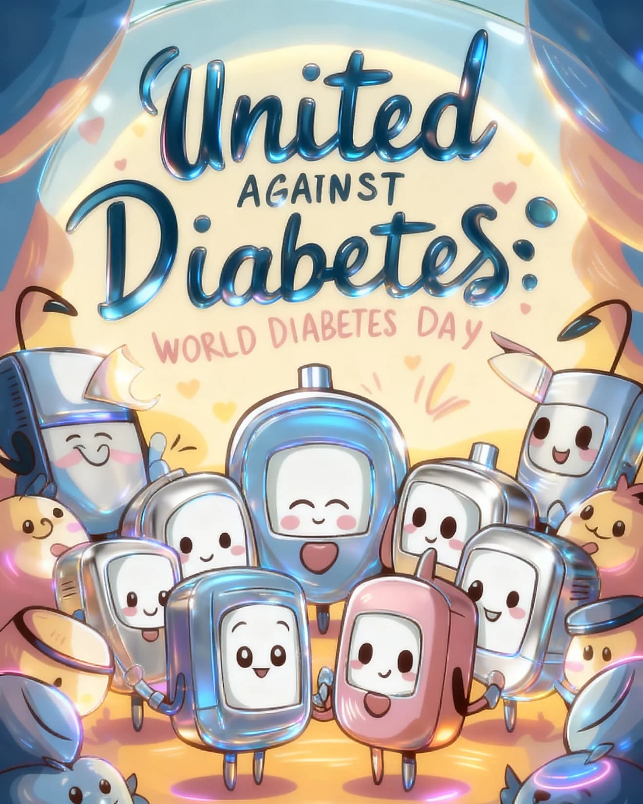 Smiling Glucose Meter Squad Smiling Glucose Meter Squad