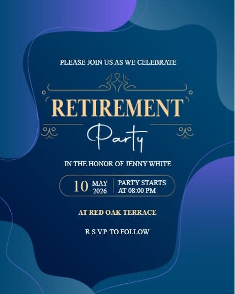 Classy Party Invitation Classy Party Invitation