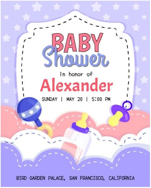 Cloud Baby Shower Cloud Baby Shower