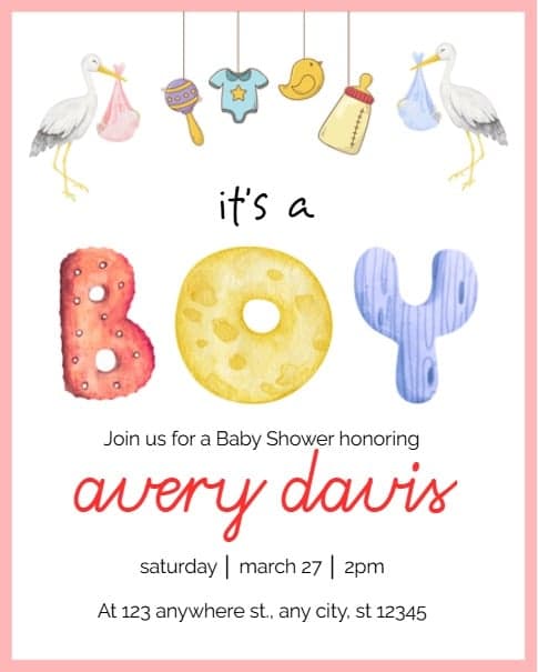 Tiny Boy Shower Tiny Boy Shower
