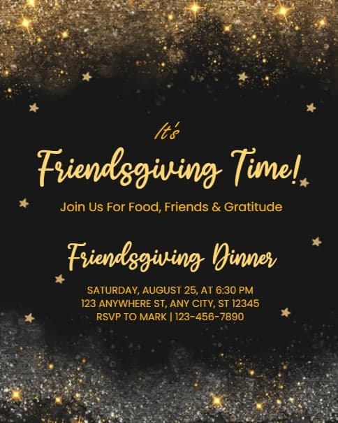 Friendsgiving Dinner Friendsgiving Dinner