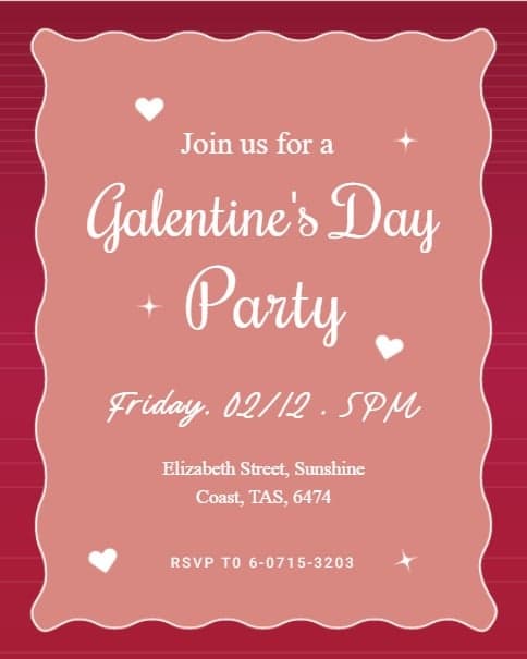 Galentine Party Night Galentine Party Night