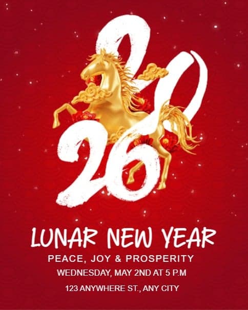 Lunar New Year 2026 Lunar New Year 2026