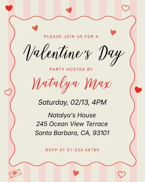 Valentine’s Day Party Valentine’s Day Party