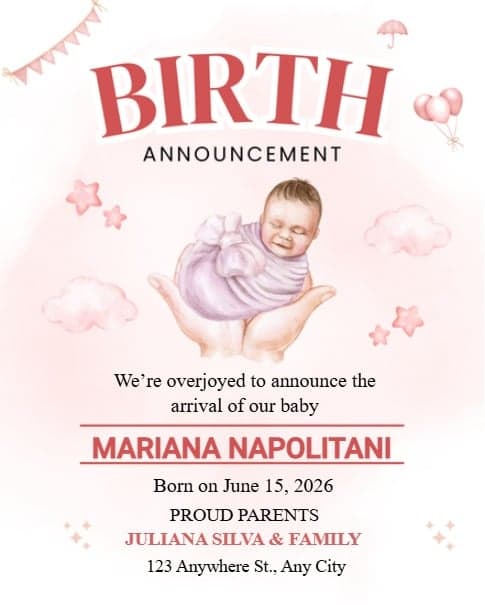 Birth Announcement Birth Announcement