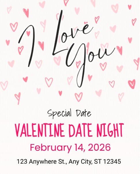Valentine Date Night Valentine Date Night