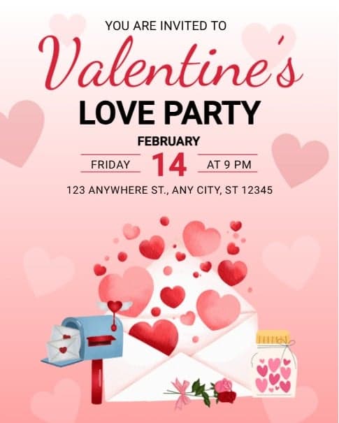 Valentine Love Party Valentine Love Party